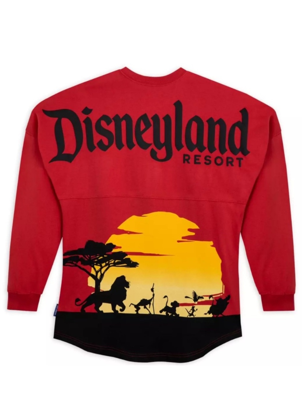 Disneyland The Lion King spirit jersey size L NWT